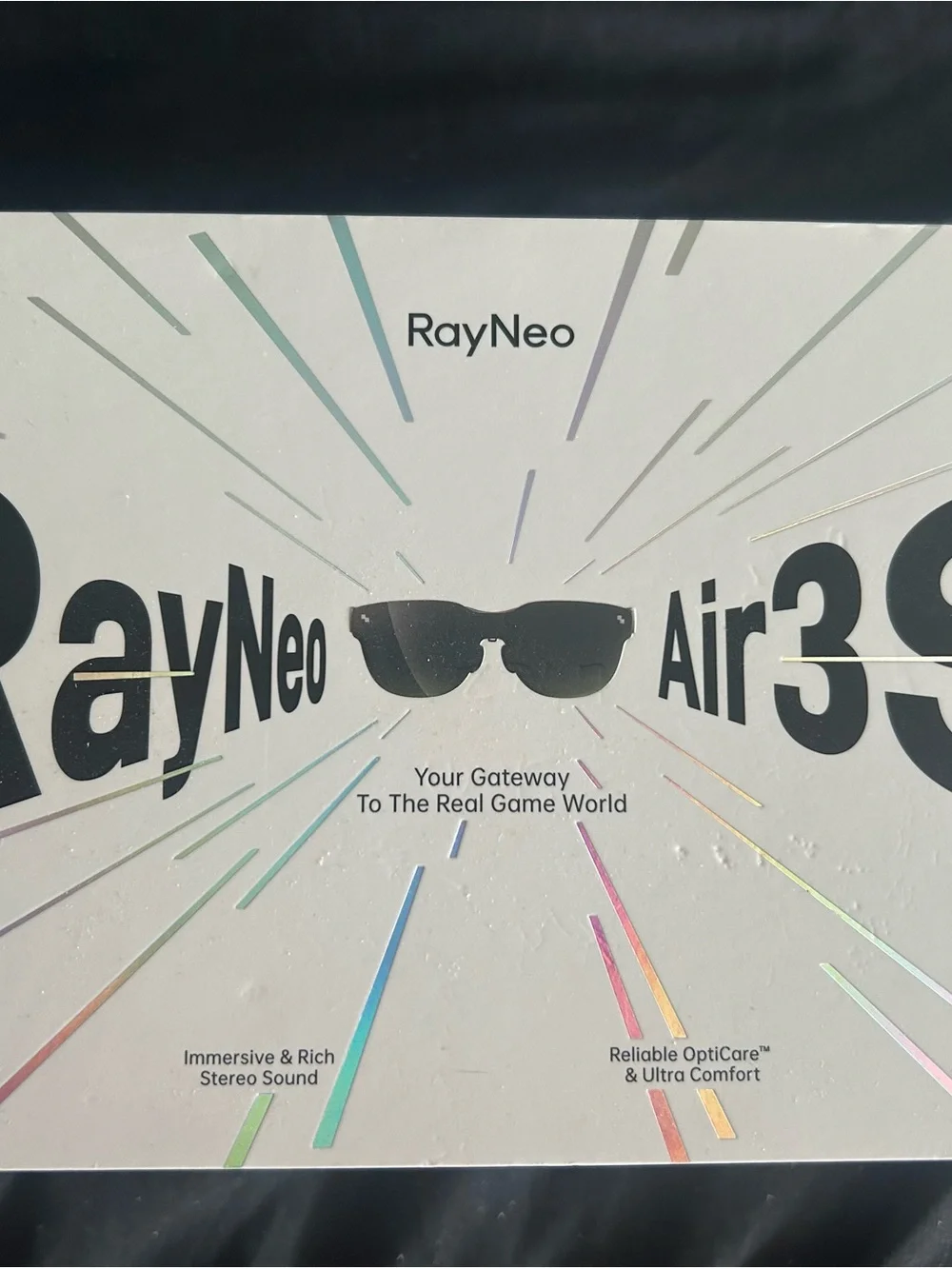 Ray Neo Air 3S  XR Smart Glasses - Black